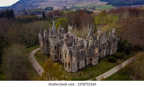 Dunalastair Abandoned Castle Stock Photo (Edit Now) 1378753160