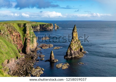 Duncansby Head is the most north-easterly part of the Scottish mainland, including even the famous John o` Groats, Caithness, Highland