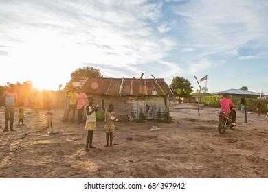 DUNDO/ANGOLA - 23 APRIL 2015 - African Rural Community, Angola. Dundo