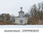 Dundurn Castle, Hamilton, Ontario in winter