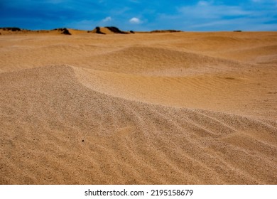 Dunes In The Baja Desert.