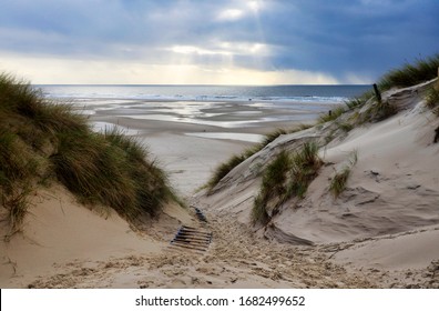 Dunes at the Beach of Amrum, Germany in  Europe - Shutterstock ID 1682499652