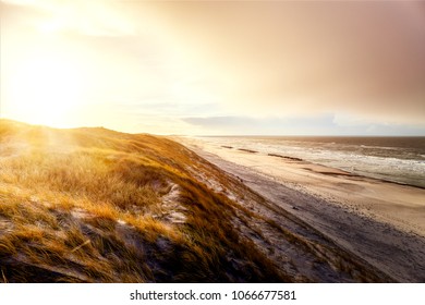 The Dunes at Hvide Sande beach at sunrise - Powered by Shutterstock