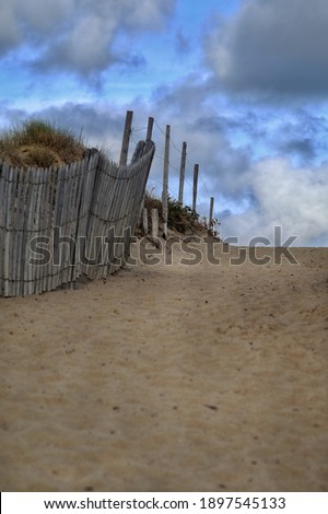 Similar – Image, Stock Photo winter beach Landscape