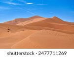 Dunes near Sossuvlei in Namibia