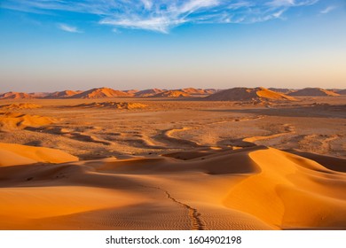 Dunes In Rub Al Khali Desert Empty Quarter