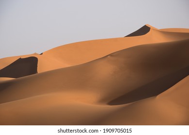 Dunes In The Sahara Desert