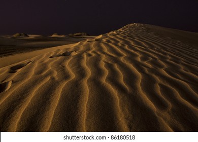 Dunes Sand Night Travel Canary Islands Beautiful