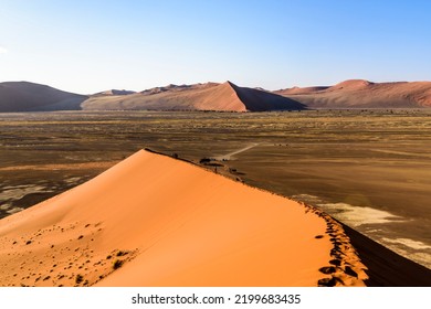 Dunes At Sossusvlei, Namibia, Africa