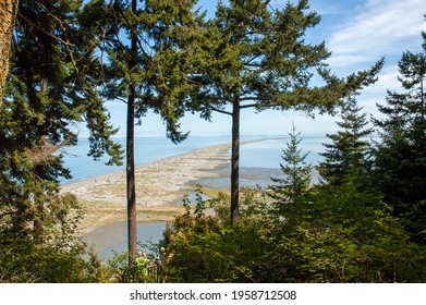 Dungeness Spit On Olympic Peninsula Near Sequim, WA, USA