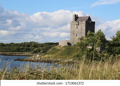 Dunguaire Castle, 16th-century Tower House In County Galway Near Kinvarra, Ireland.