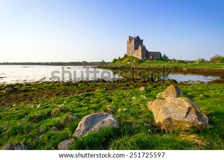Dunguaire castle in Co. Galway, Ireland