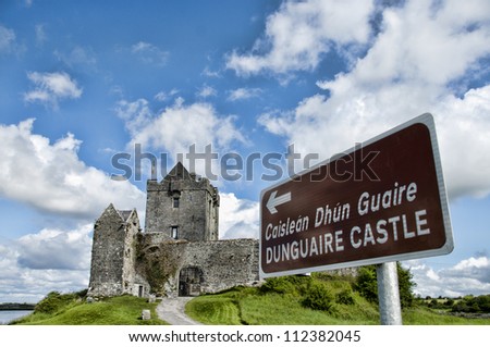 Dunguaire Castle located in Ireland, Europe