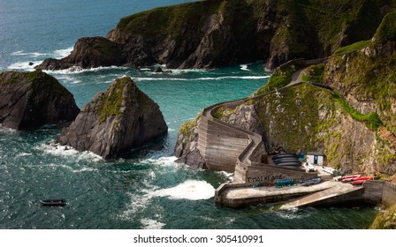 Dunqin Harbour On The Dingle Penninsula