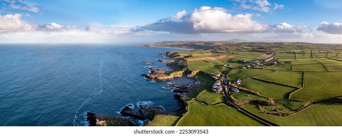 Dunseverick Castle is located west of the village of Dunseverick, in County Antrim, in Northern Ireland. - Powered by Shutterstock