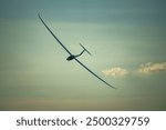 Duo Discus glider doing a low pass