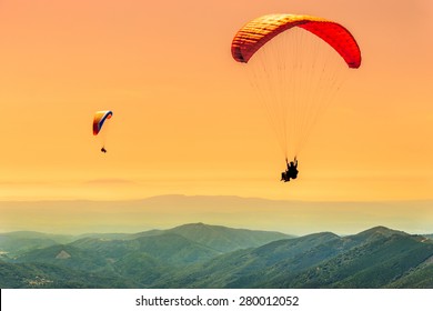 Duo Paragliding Flight