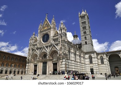 The Duomo With Campanile Of Siena