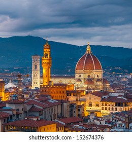 Duomo Cathedral In Florence, Italy