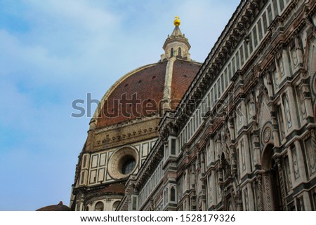 Duomo di Firenze. Basilica di Santa Maria del Fiore (Basilica of Saint Mary of the Flower) in Florence, Italy.