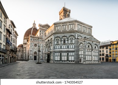 Duomo Di Firenze The Florence Cathedral Santa Maria Del Fiore No People