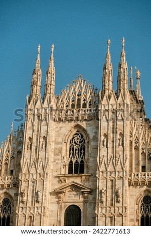 The Duomo di Milano, or Milan Cathedral, is a magnificent Gothic cathedral located in the heart of Milan, Italy. 