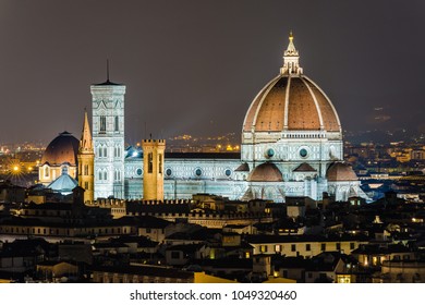 Duomo in Florence at night