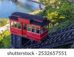 Duquesne incline attraction in Pittsburgh Pennsylvania