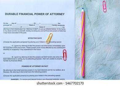 Bilder, stockfoton och vektorer med The Power of Attorney ...