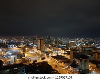 Durban CBD In The Evening