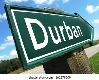 Durban Road Sign