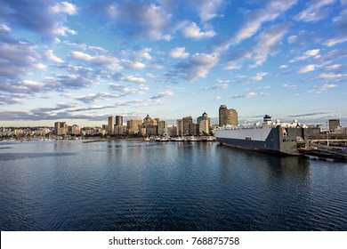 Durban Sea Port At Day Time View From Sea