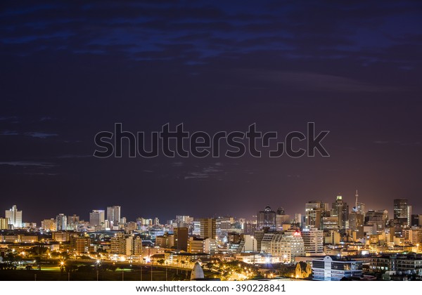 Durban South Africa City Skyline Stock Photo 390228841 Shutterstock