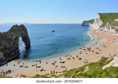 Durdle Door Beach, Dorset, UK