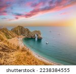 Durdle Door at Dorset in England, United Kingdom.