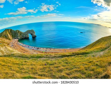 Durdle Door Wide Angle Shot.JPG