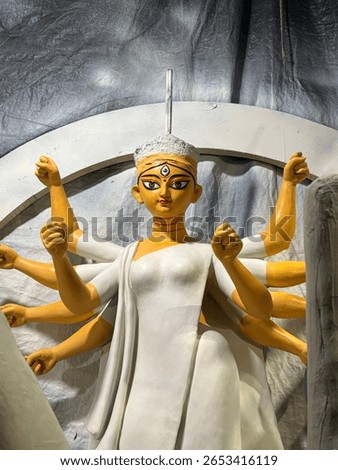 Durga Idol || Ma Durga making process. In Kumartuli Kolkata. At the time of Mahalaya