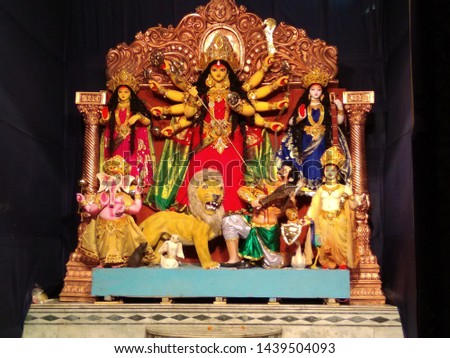 DURGAPUJA. India's largest festival. Specially greatest festival of hindus.