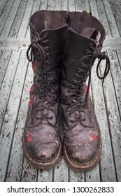 how to clean muddy doc martens