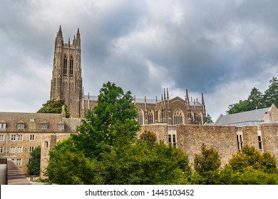 DURHAM, NC, USA - JUNE 18: Divinity School On June 18, 2017 At Duke University In Durham, North Carolina.