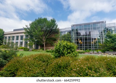 DURHAM, NC, USA - JUNE 18: Duke Law School On June, 18, 2017 At Duke University In Durham, North Carolina.