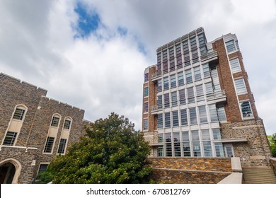 DURHAM, NC, USA - JUNE 18: Schwartz-Butters Athletic Center And Cameron Indoor Stadium On June 18, 2017 At Duke University In Durham, North Carolina.