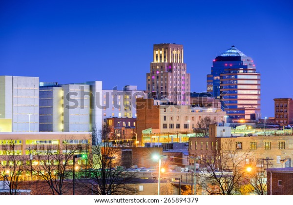 Durham North Carolina Usa Downtown City Stock Photo (Edit Now) 265894379