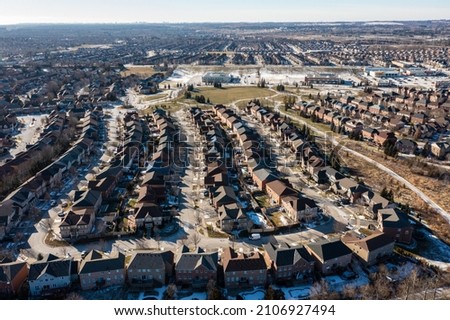 Durham Residential area  Westney and Rossland rd ajax

drone view homes houses and suburban area 