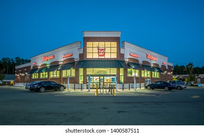 Durham,North Carolina - Sep 2018 - Walgreens Store