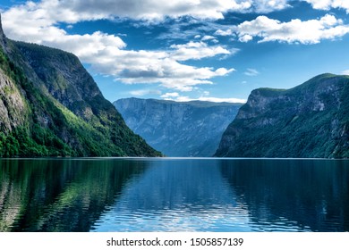 Nærøyfjord During A Cruise Norway