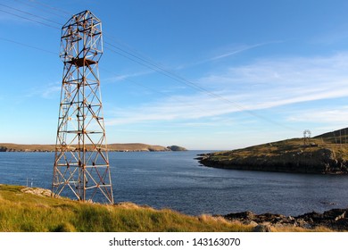 Dursey Island Old Cable Car In Beara Peninsula.Ireland