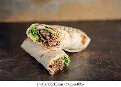 Durum Doner Lavash Shaurma Meat 