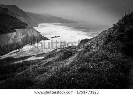 Similar – rough Beach Landscape