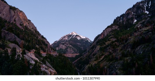 Dusk In Ouray, Colorado.